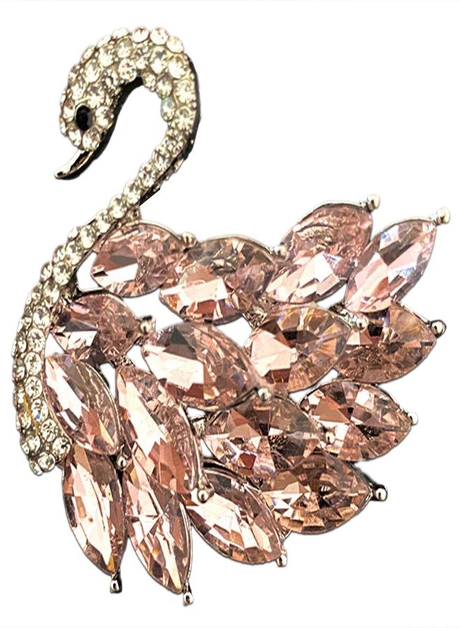KAKASEA Women Swan Shaped Collar Pin Swan Brooch Fashion Swan Cloth Jewelry Corsage Pins Alloy Gift for Women - Image 1